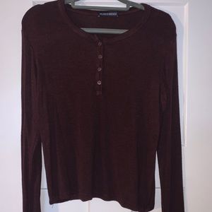 BRANDY MELVILLE burgundy sweater
